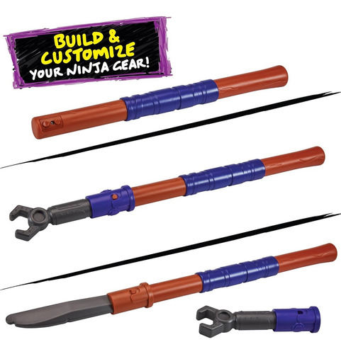 Ninja Mutante Build N Battle Armas De Donatello 83520 Color Multicolor