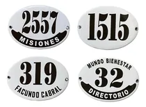 Comprar Números Domiciliarios De Chapas Enlozadas Excelente Calidad