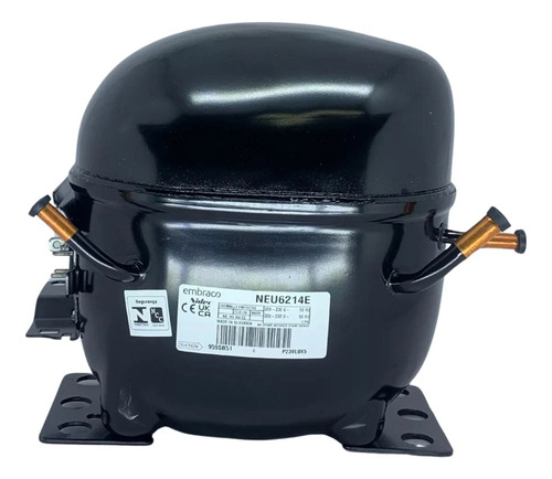 Compressor Embraco Aspera 1/2hp 220v Neu6210e Gás R22