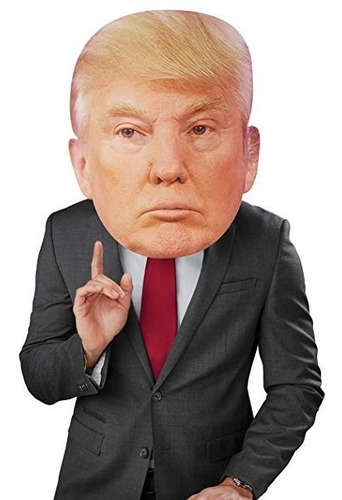 Máscara Bobble Hedz Donald Trump