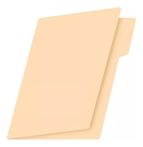 Folder Tamaño Oficio Crema Fortec Paquete C/100 Pz