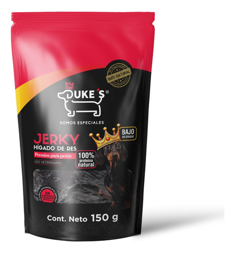 Bark City -premio -tiras De Res Deshidratado 3-pak 150g C/u