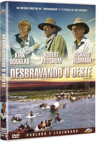 Desbravando O Oeste - Kirk Douglas - Richard Widmark - Novo