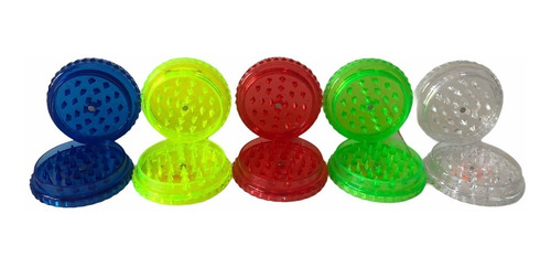Imagen 2 de 5 de Picador Grinder 2 Partes Acrilico Transparente Colores 12489