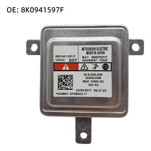 Ballast Para Xenón Oem 8k0 941 597 F Volkswagen Amarok