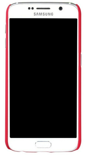 Imagen 2 de 6 de Carcasa Protector Nillkin Frosted Shield Samsung S6, Rojo