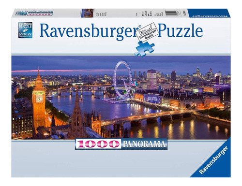 Puzzle Ravensburger 1000 Pzs Londres Por La Noche Panoramico