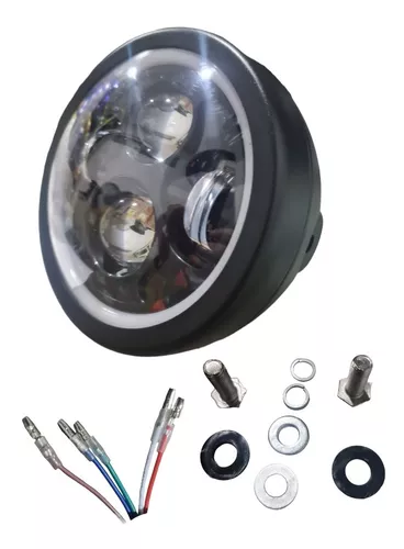 Se puede poner un faro led en una moto?