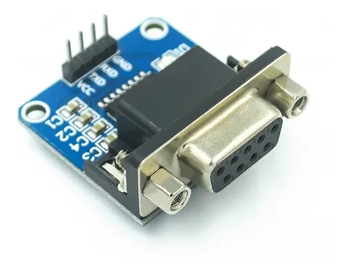 comprar 5 X Módulo Conversor Rs232 Ttl Max3232 Serial Db9 Femea