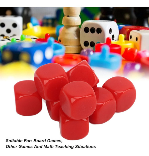 Alomejor Juego De Dados En Blanco De 30 Piezas, Cubos De Esq