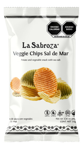 Veggie Chips Sal De Mar 95gr