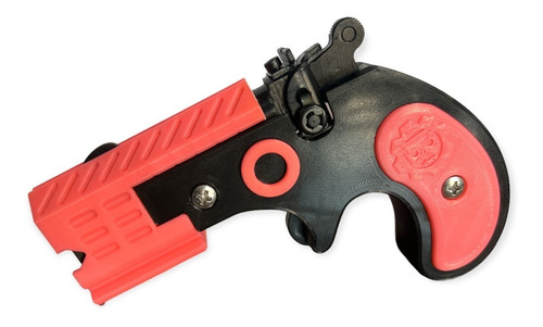 Pistola Derringer Salva 4.5 Mm Pink Shooting