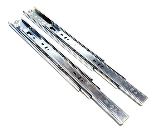 Imagen 3 de 7 de Correderas Telescopicas 55cm Guia Para Cajon 45kg Br