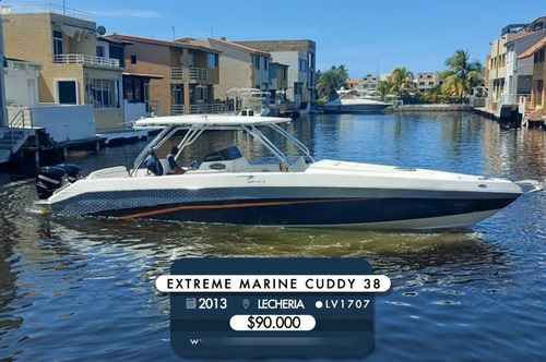 Imagen 1 de 14 de Lancha Extreme Marine Cuddy 38 Lv1707