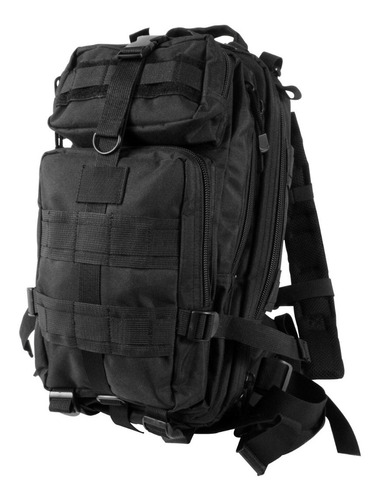 Morral Maletín Táctico Militar De Asalto Negro