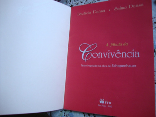 A Fábula Da Convivência - Lecticia Dansa - Ftd