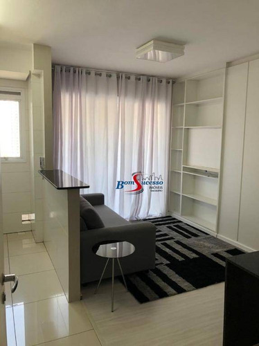 Studio Com 1 Dormitório Para Alugar, 40 M² Por R$ 2.700/mês - Jardim Anália Franco - São Paulo/sp - St0037