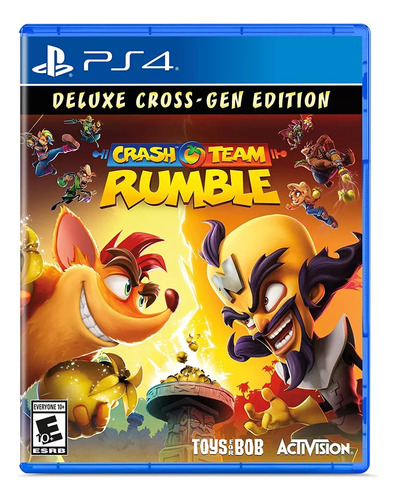 Jogo Crash Team Rumble Deluxe Ps4 Mídia Física Lacrado