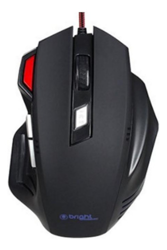 Mouse Usb Gamer Pro 2400dpi Bright Mause Para Youtuber