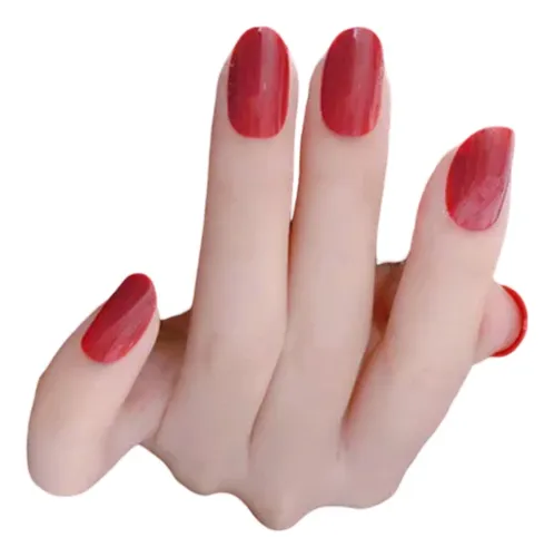comprar Press On Manicure, Kit Uñas Postizas, Color Sólido Q23