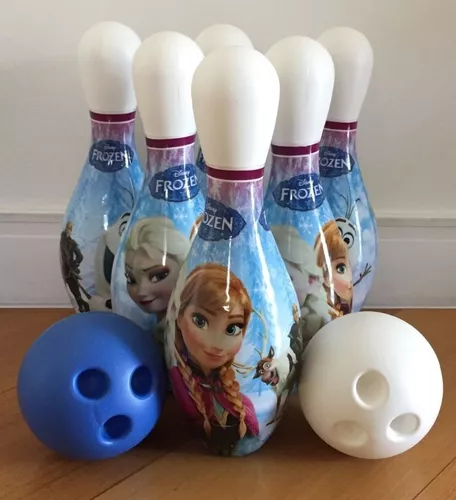 Brinquedo Infantil Jogo De Boliche Frozen 2 Lider - Papellotti