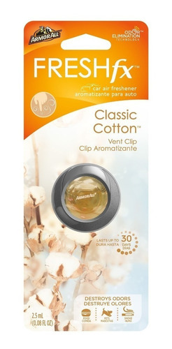 Armorall ® Clip Aromatizante Freshfx  Aroma Classic Cotton