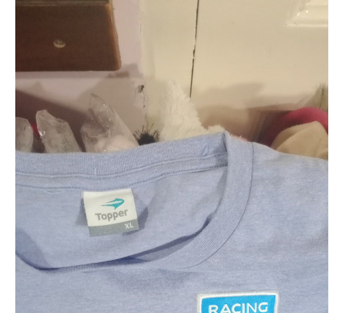 Remera Deportiva De Dama Racing. Sin Uso,