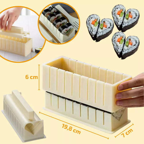 Zc Formas De Molde Para Sushi De Bolo De Arroz Oniguiri Kata