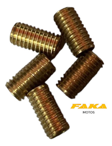 Bucha Roscada Tucho Rosca Postiça M6 X 8 X 15mm Unidade