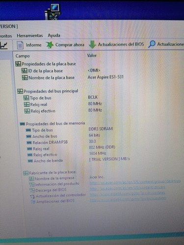 Imagen 2 de 3 de Acer Es1 531 Desarme