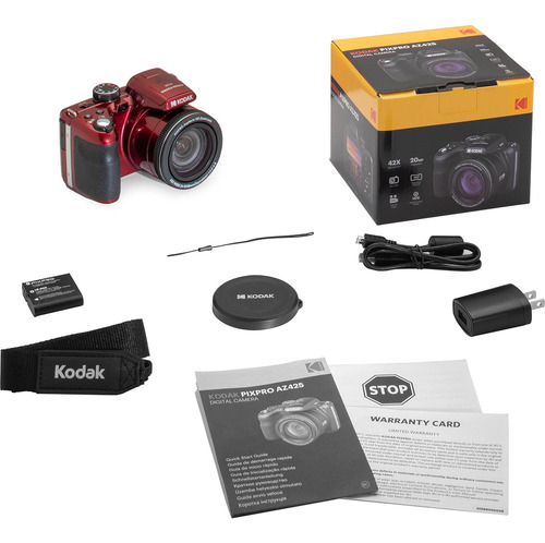 Camara Digital Kodak Pixpro Az425 Tarjeta De Memoria 128 Gb