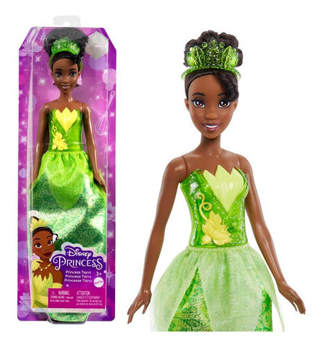 Boneca Princesas Disney Saia Cintilante E Acessórios Mattel
