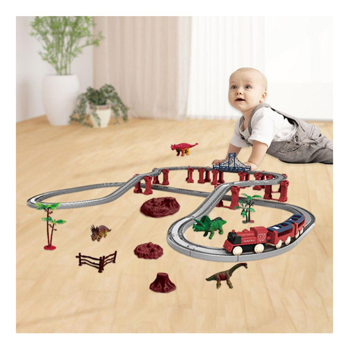 Yi De Dinosaur Zitternd Racing For Del 4 Al 7 De