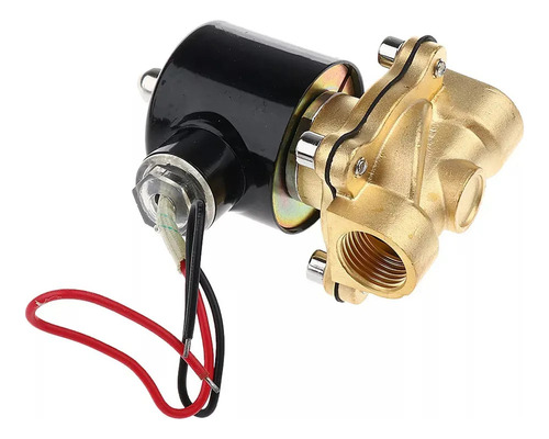 Electroválvula De Latón De 1/2 Pulgada Que Funciona Con Mone