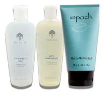 Comprar Nuskin Nu Skin Epoch Mud + Toner + Cleansing Gel Face Sp