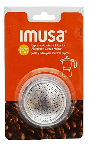 Cafetera Expresso Aluminio Imusa Usa 3 Tazas