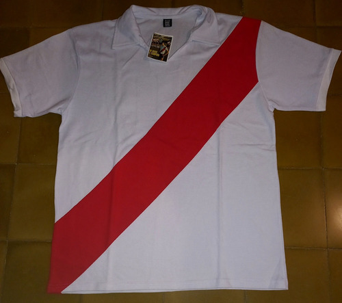 Camíseta De River Plate Campeón 1975 Retro 