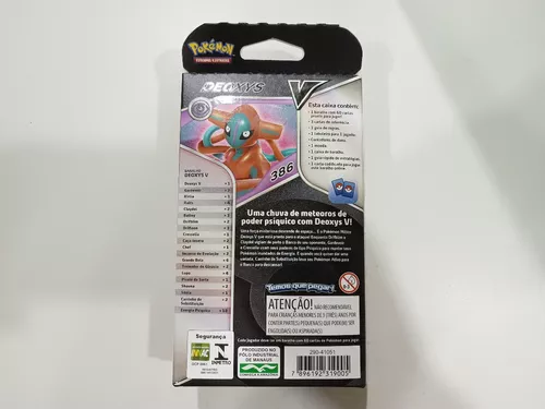 Starter Deck Baralho Cartas Pokémon Deoxys V COPAG