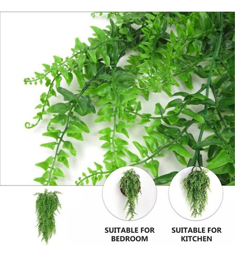 Yy Decoración De Plantas Colgantes Artificiales Con
