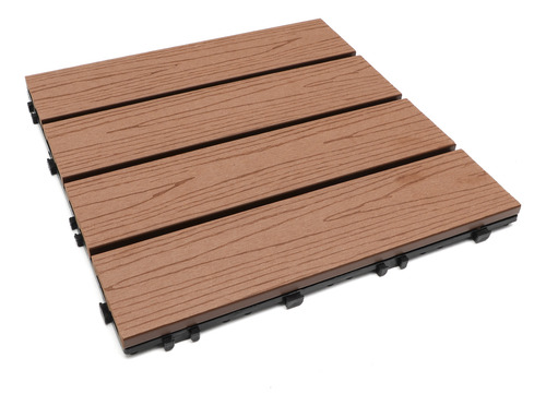 Baldosas Deck Wpc Encastrable Aptas Exterior