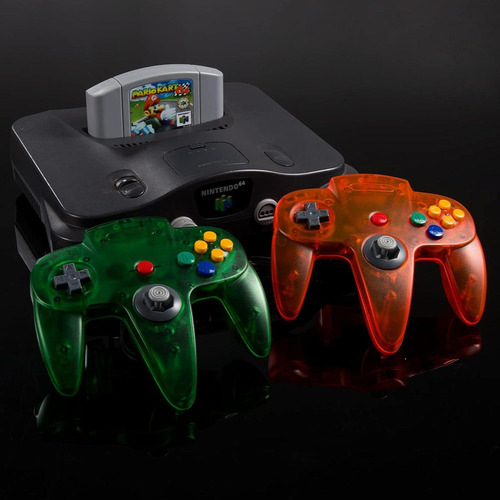 Controlador N64 Saffun 2 Joystick 10 Botones