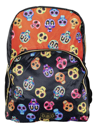 Mochila Escolar Coco Disney Edición Ofrenda De Muertos