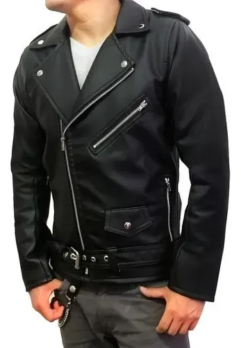 Chamarras rockeras para hombre hotsell