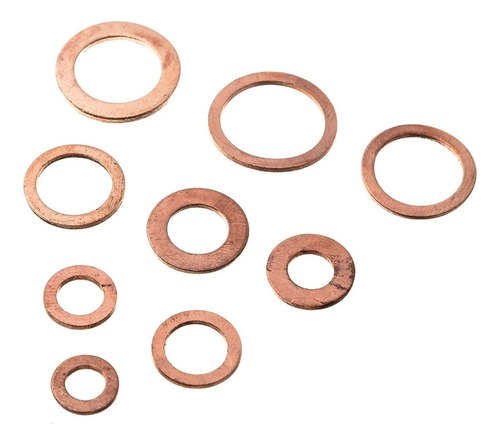 Accesorios De Hardware 200 Piezas M5-m14 Arandelas De Cobre