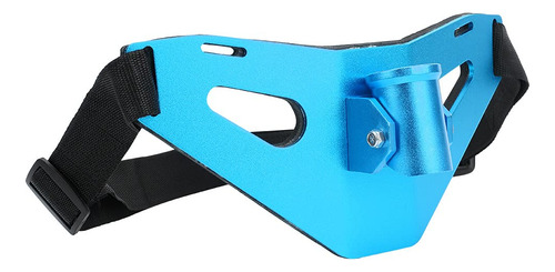 Cinturón De Pesca Ajustable Acolchado Soporte Caña Azul