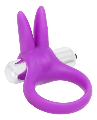 Anillo Estimulador Torito Vibrador Inalámbrico Sex Toys Color Violeta