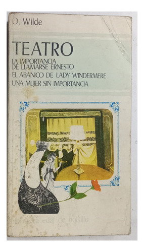 Teatro, Oscar Wilde, Editorial Edaf, 3 Obras De Teatro. (Usado)