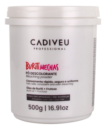 Cadiveu Buriti Mechas Po Descolorante 500g