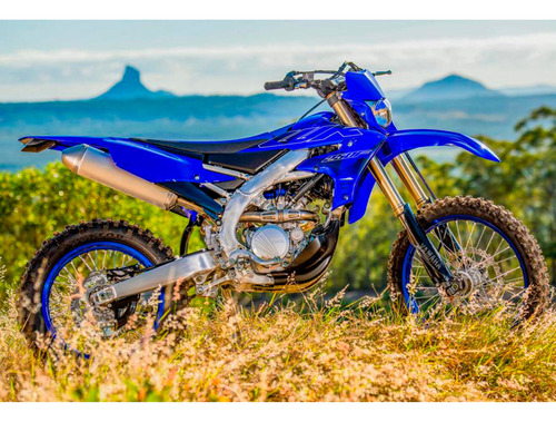 Moto Yamaha Wr250f 2022 Azul