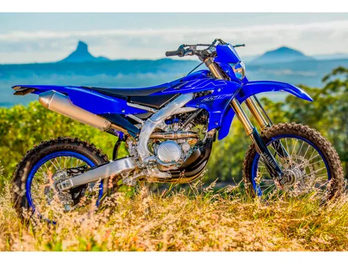 Moto Yamaha Wr250f 2022 Azul